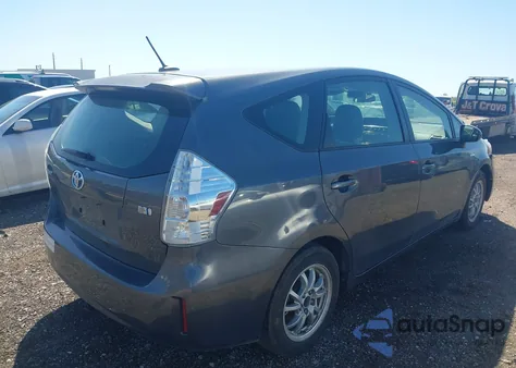 2012 Toyota Prius V Three из США, поврежденный, VIN JTDZN3EU4C3068892